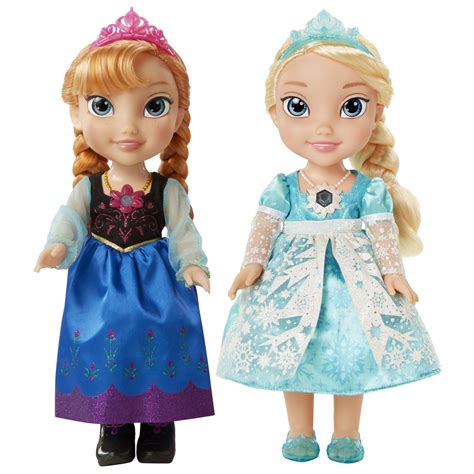 elsia and annia dolls|anna and elsa dolls walmart.